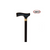 Johns Wooden Walking Stick With Side Handle Taffeta Black, 1 piece (Code: 26107)