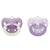 Nuk First Choice Classic Day & Night 0-6m - Πιπίλα Σιλικόνης Με Θήκη Μωβ, 2 τεμ