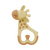 Dr.Brown's Ridgees Teether - Κρίκος Οδοντοφυΐας Καμηλοπάρδαλη 3m+, 1 τεμ