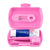Curaprox Travel Set Kids - Πακέτο Ταξιδίου Στοματικής Υγιεινής Ροζ Χρώμα, 1 σετ