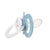 Korres Silicone Soothers Agali - Πιπίλα Σιλικόνης 6-18 Μηνών, 2 τεμάχια